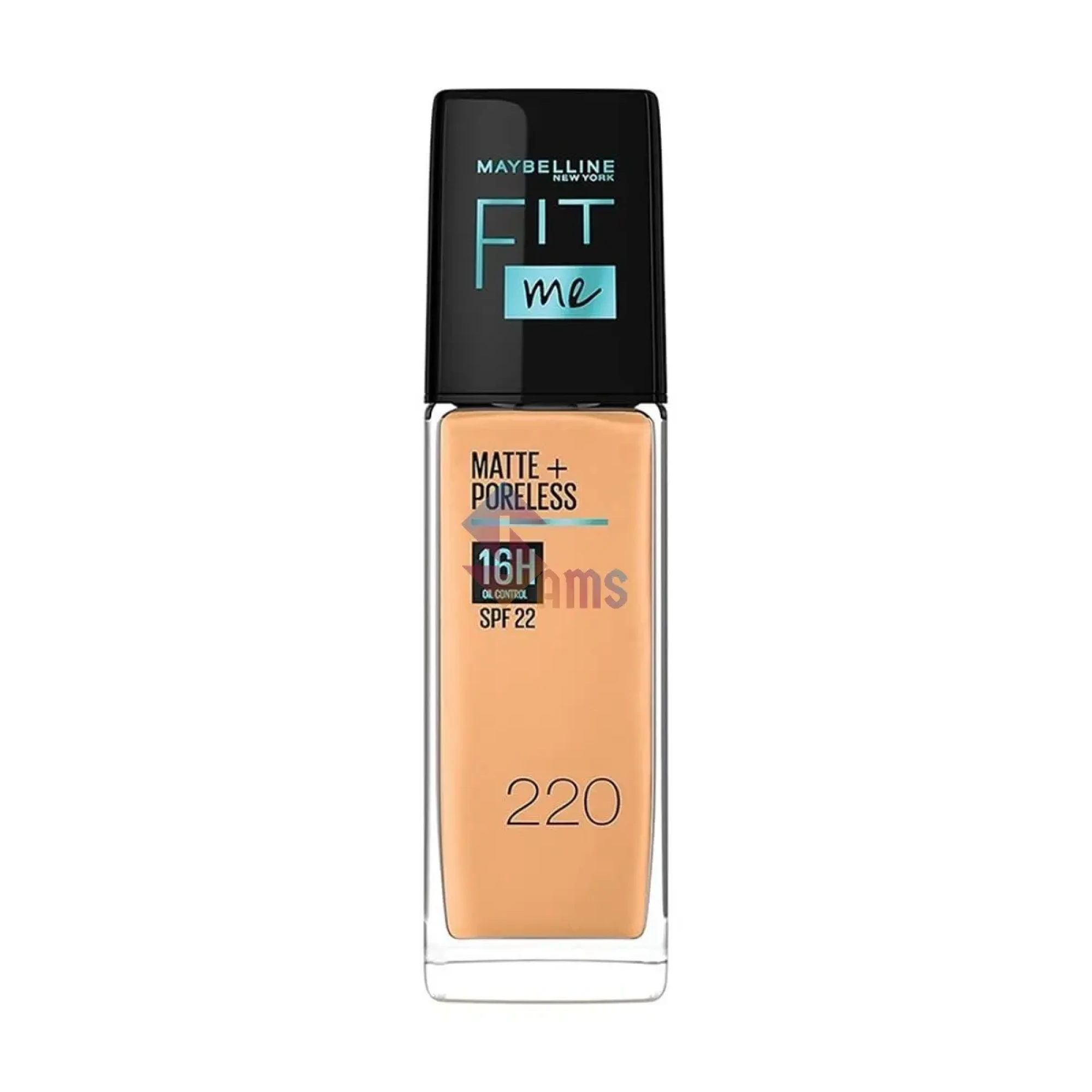 Maybelline Fit Me Matte Poreless Foudation 220 Natural Beige .webp